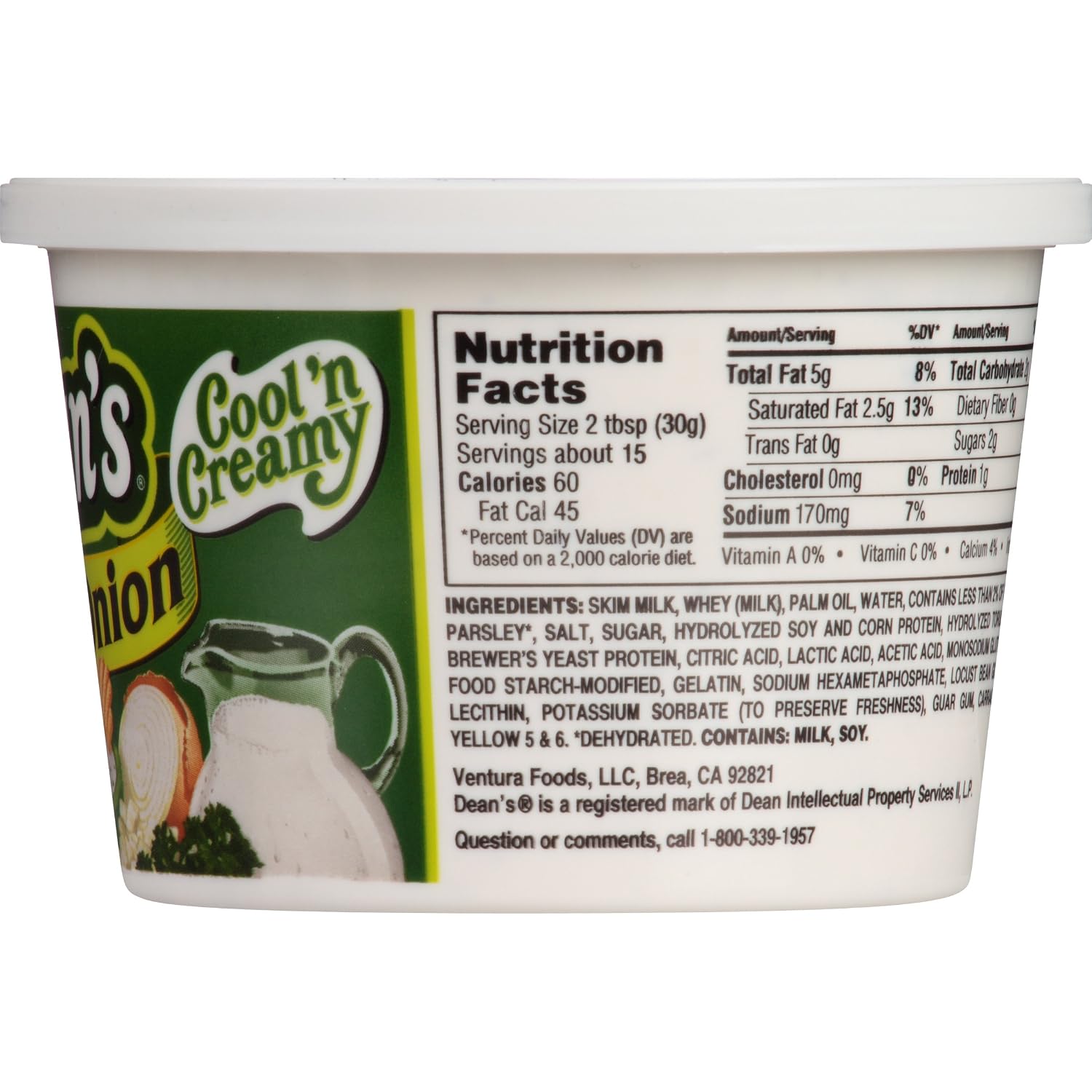 Dean's Dips, French Onion, 16 Oz