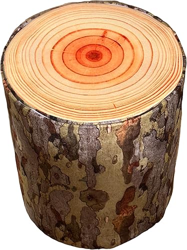 Miniatura 3 de Storl Taburete organizador de almacenamiento para juguetes y tela y taburete para niños (árbol, 12 ancho x 13 alto)