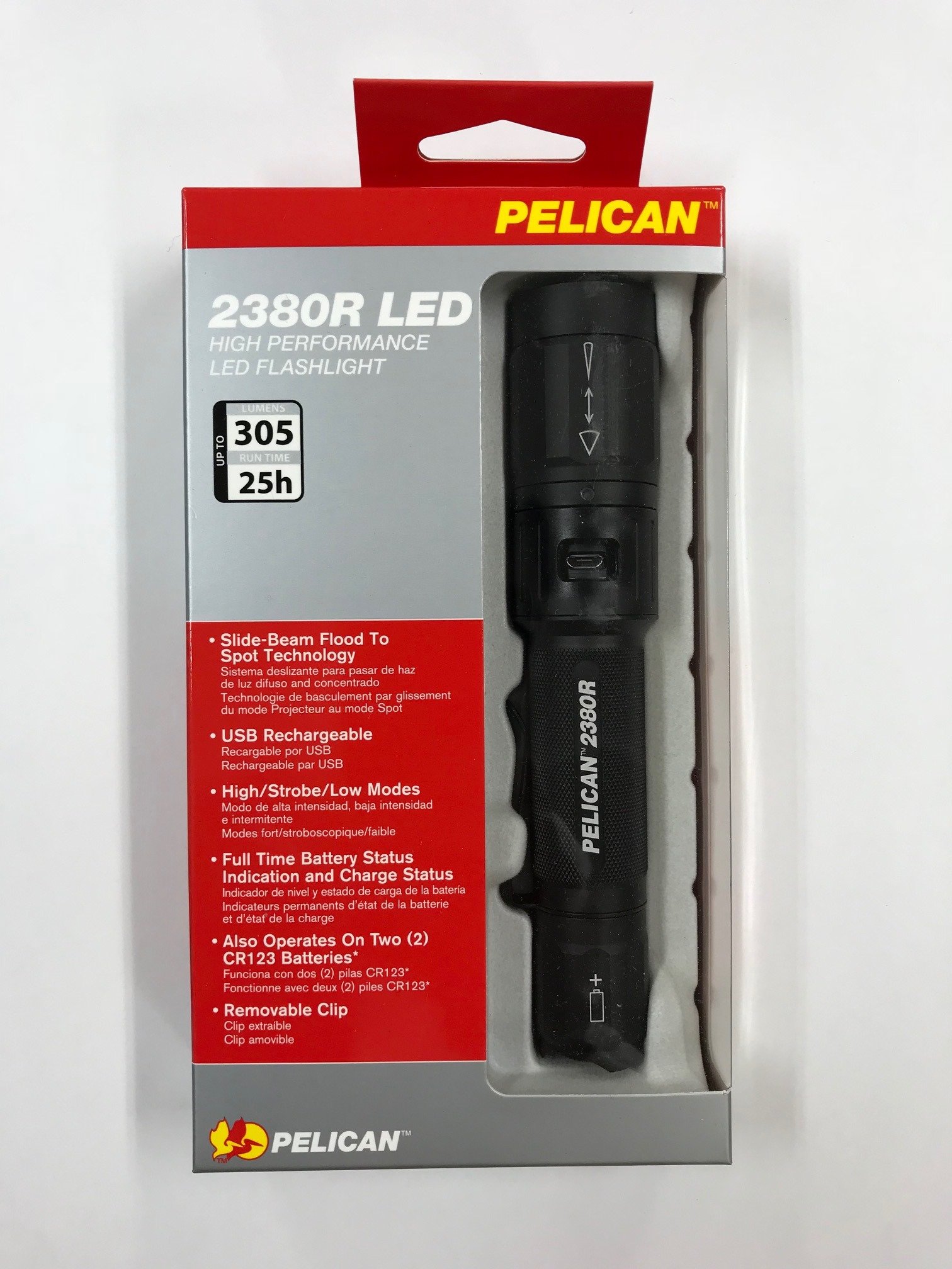 Amazon.co.jp: Genuine Pelican Products Tactical Flashlight 2380R