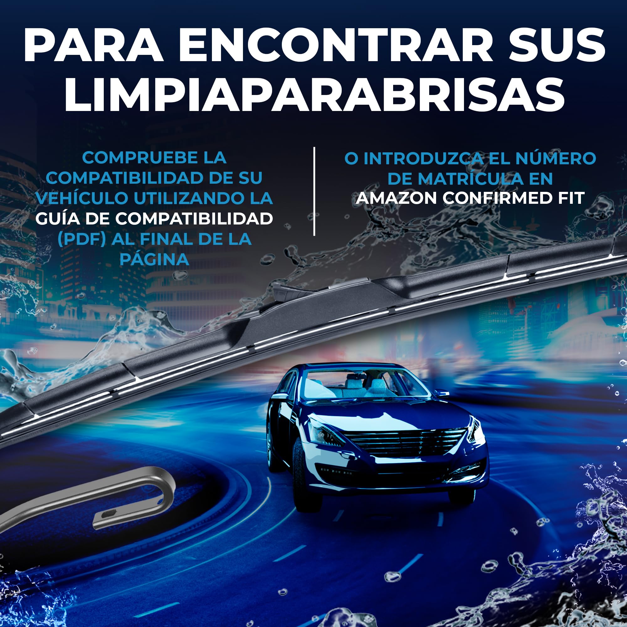 VALEO Silencio - Kit de Escobillas Limpiaparabrisas Híbridas de Repuesto para Equipo Original Premium para todas las Estaciones VH132 + VH126 - Frontales - Longitudes: 600mm + 450mm - 574732 + 574726