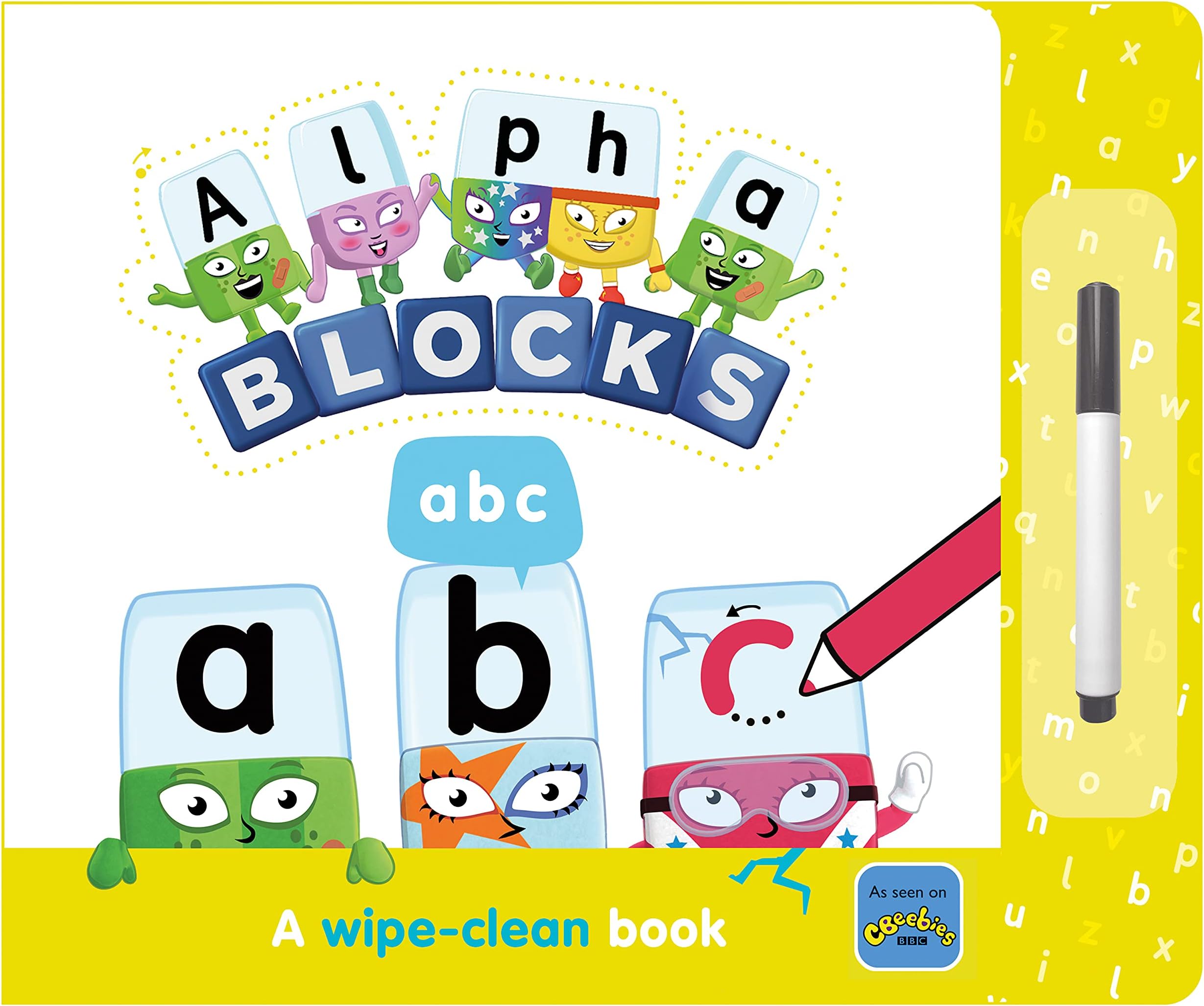 Alphablocks ABC: A Wipe-Clean Book