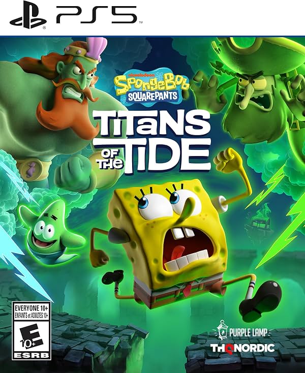SpongeBob SquarePants: Titanes de la Marea - PlayStation 5 Clasificación ESRB: Todos 10+ | 9 Dic 2025 | por THQ Nordic