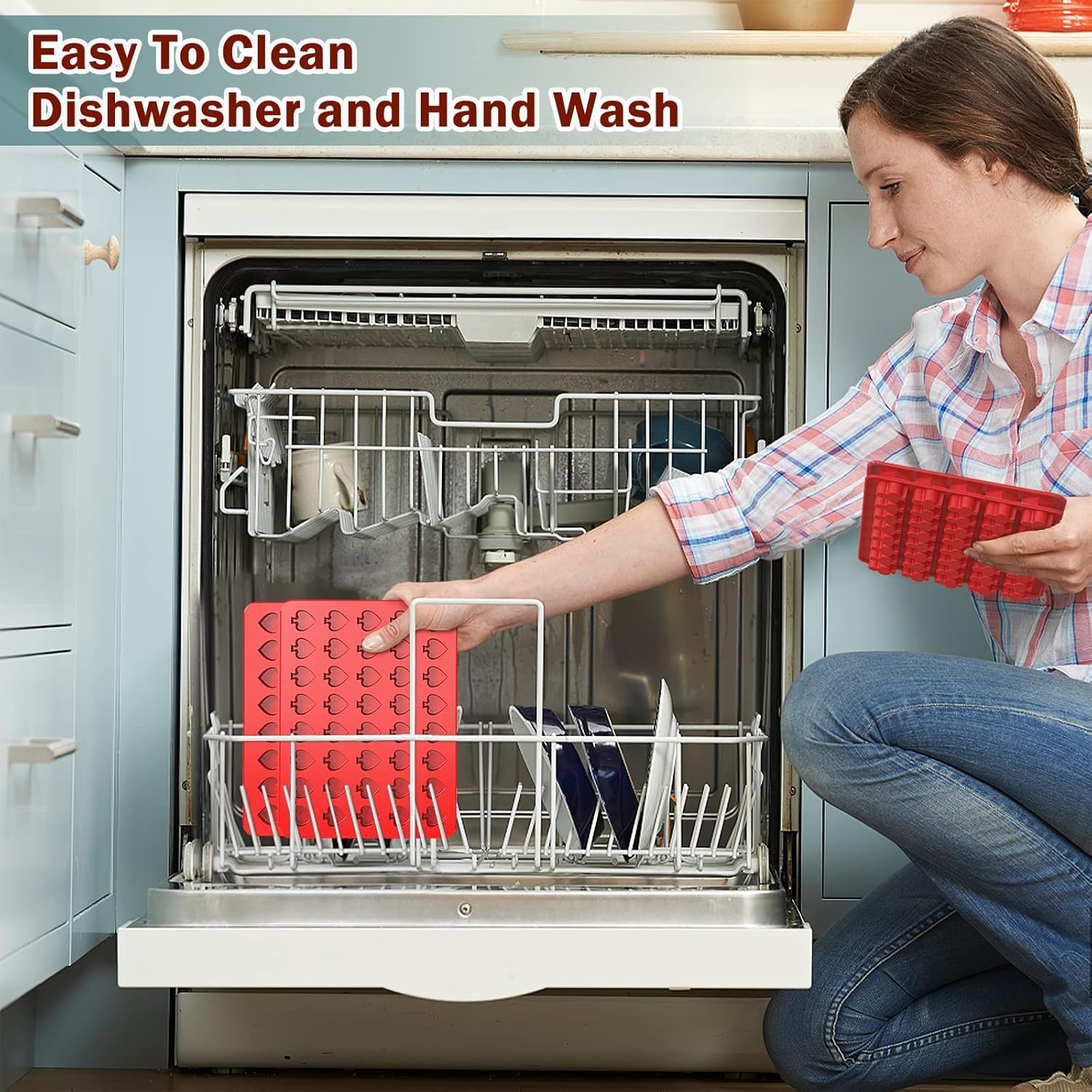 Buy SILIVO 160Cavity Silicone Gummy Molds (4 Pack) Nonstick Silicone