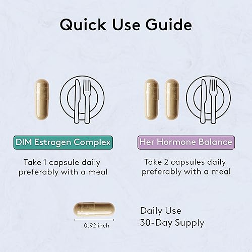 Miniatura 5 de Suplementos de equilibrio hormonal femenino y estrógeno | Apoyo al desequilibrio hormonal para mujeres en todas las etapas | PMS y píldoras de