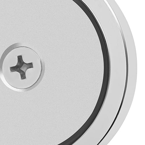 Miniatura 2 de Kit de imanes de pesca de neodimio fuerte, imán de tierras raras de 660 libras con perno para pesca magnética, recuperación en río y elevación