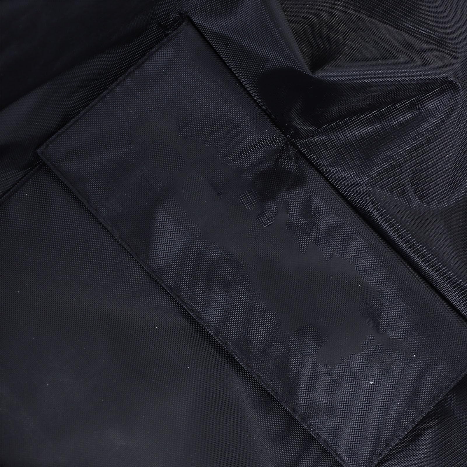 Couvre-Jambes de Moto Coupe-Vent, Tablier Chaud Imperméable doublé Polaire pour Moto Noir