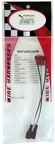 Miniatura 7 de Harmony Audio HA-R5 Compatible con Hardbody Truck 95-97 5.25" Altavoces de repuesto de 225 W, altavoces HA-R65 de 6.5 pulgadas de 300 W, HA-A400.4