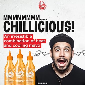 Thai Dragon Sriracha Chilli Mayo Sauce 455 ml (Case of 6)