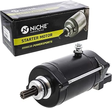 NICHE Starter Motor 6D3-81800-00-00 for 2005-2015 Yamaha WaveRunner Deluxe Sport VX Cruiser VX110 WaveRunner V1 | For Yamaha, Fits 2007-2015 WaveRunner VX Deluxe, 2007-2015 VX Cruiser, 2007-2014 VX Sport, 2015 WaveRunner W1