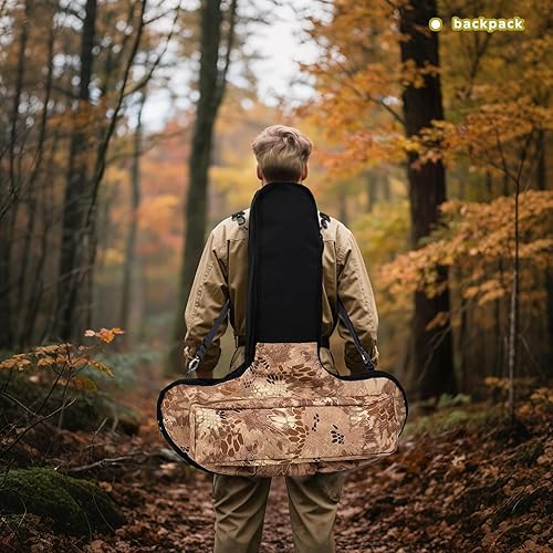 Miniatura 9 de Silfrae Funda suave para ballesta acolchada para ballesta con miras