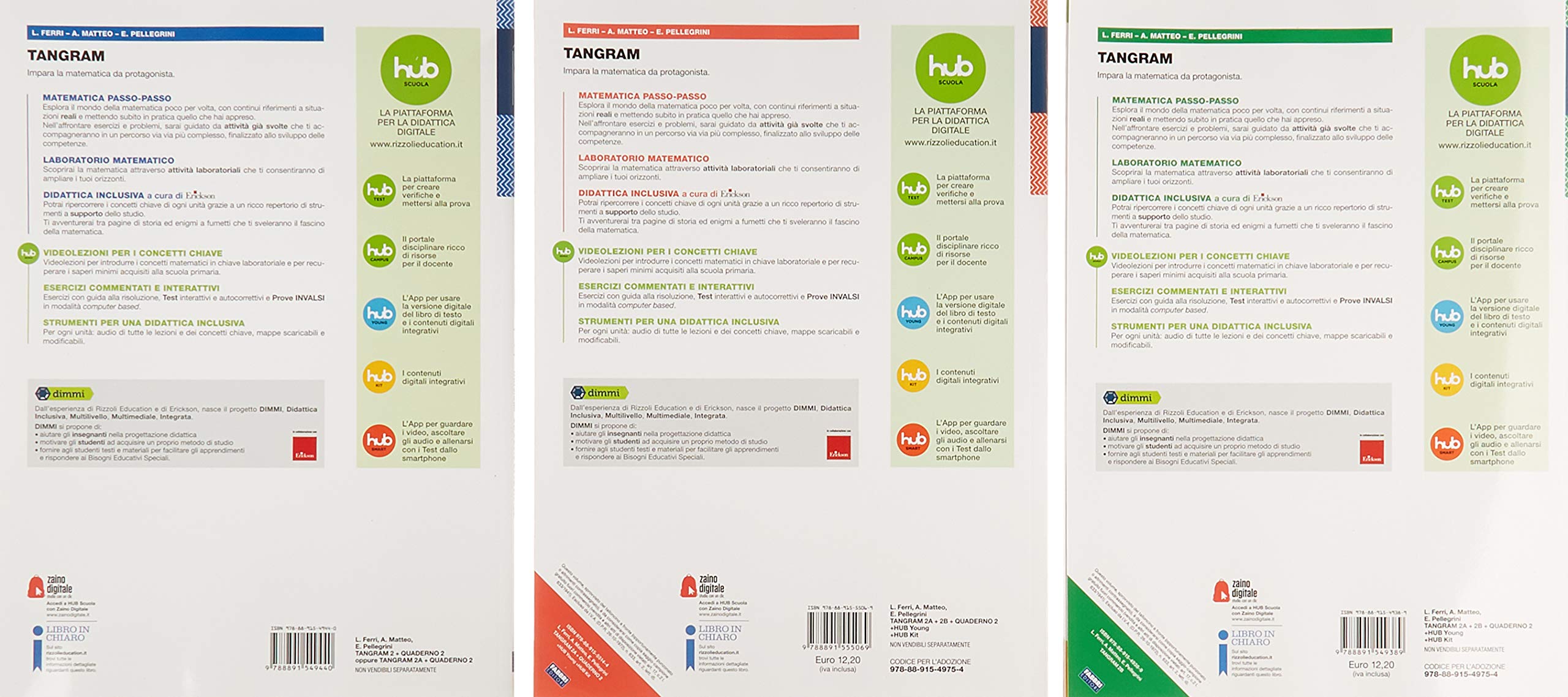 Tangram. Per la Scuola media. Con e-book. Con espansione online. Quaderno 2 + hub young + hub kit (Vol. 2A-2B)