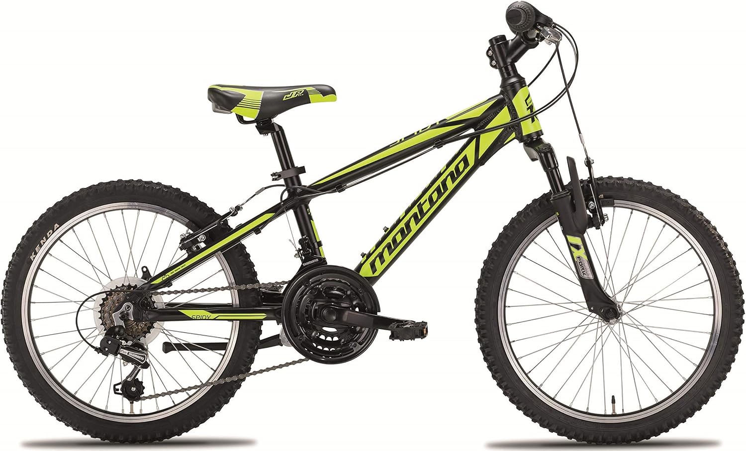 24 pollici Montana Spidy Ragazzi Mountain Bike alluminio 21 Gang,  nero/giallo : Amazon.it: Sport e tempo libero