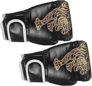 BESPORTBLE 1 Par De Luvas De Treinamento Mma De Boxe 16 Oz Luvas De Boxe Luvas Esportivas De Luta Luvas De Boxe Para Homens Luvas De Soco Luvas Para Malhar Luvas De Luta Livre Pu Luvas