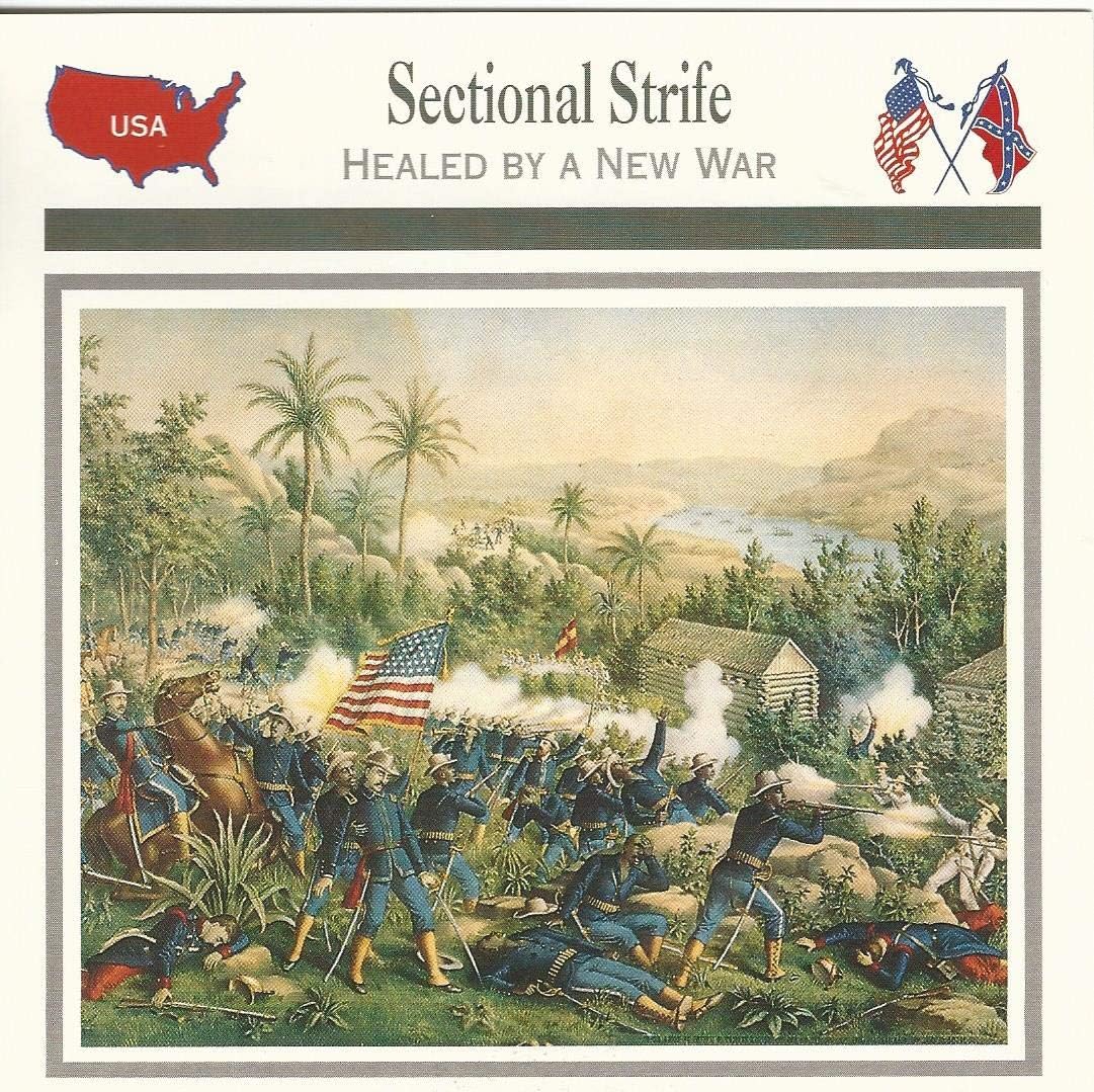 1995 Atlas, Civil War Cards, 28.20 Sectional Strife, Battle Quasimas