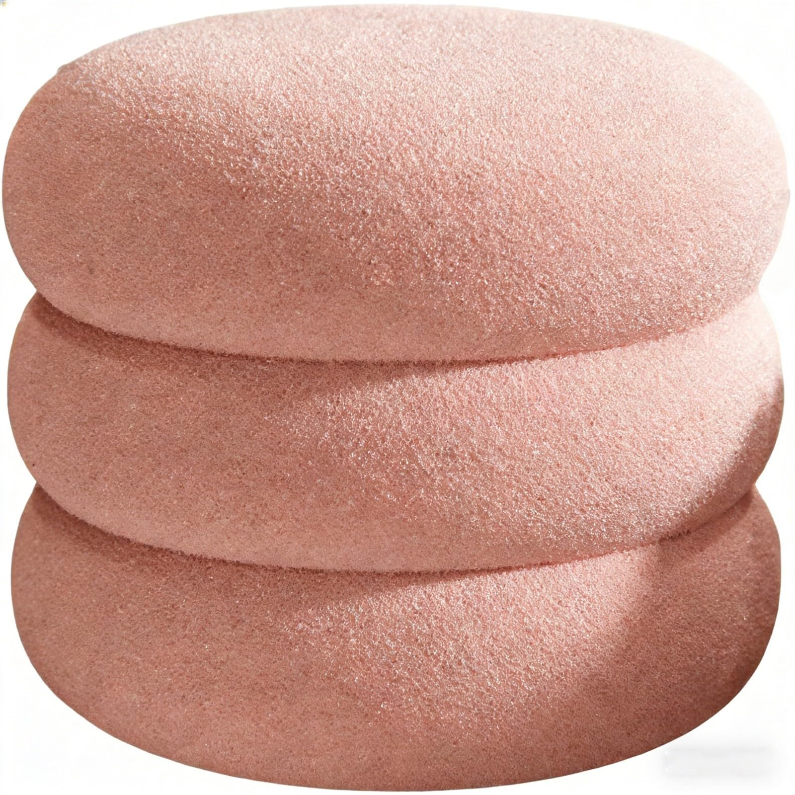 SXZenSpace Small Stool Round Table, Indoor Milking Step Stool, Side Table For Kitchen Bathroom Toilet Bedroom Bedside Living Room(Pink/3rd)