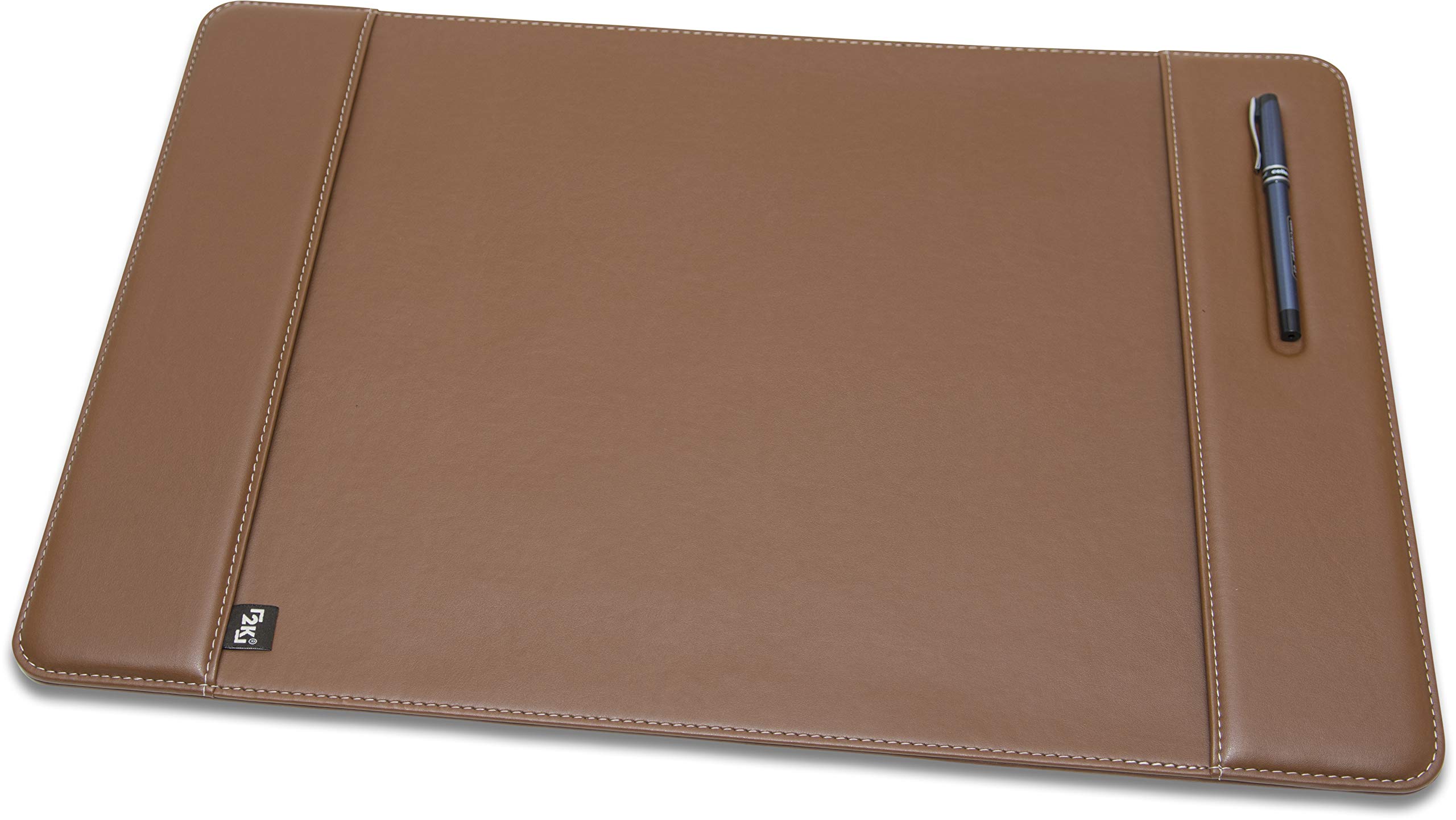 2K 535-8 Sümen Suni Deri Tek Parça Pad 38x58 cm, Taba