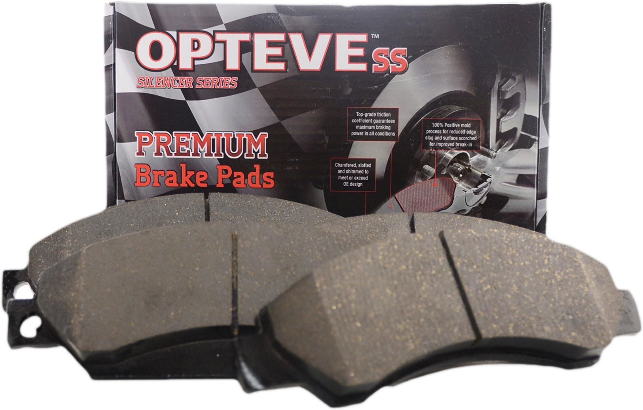Opteve Brakes CDX1210 Ceramic Brake Pads