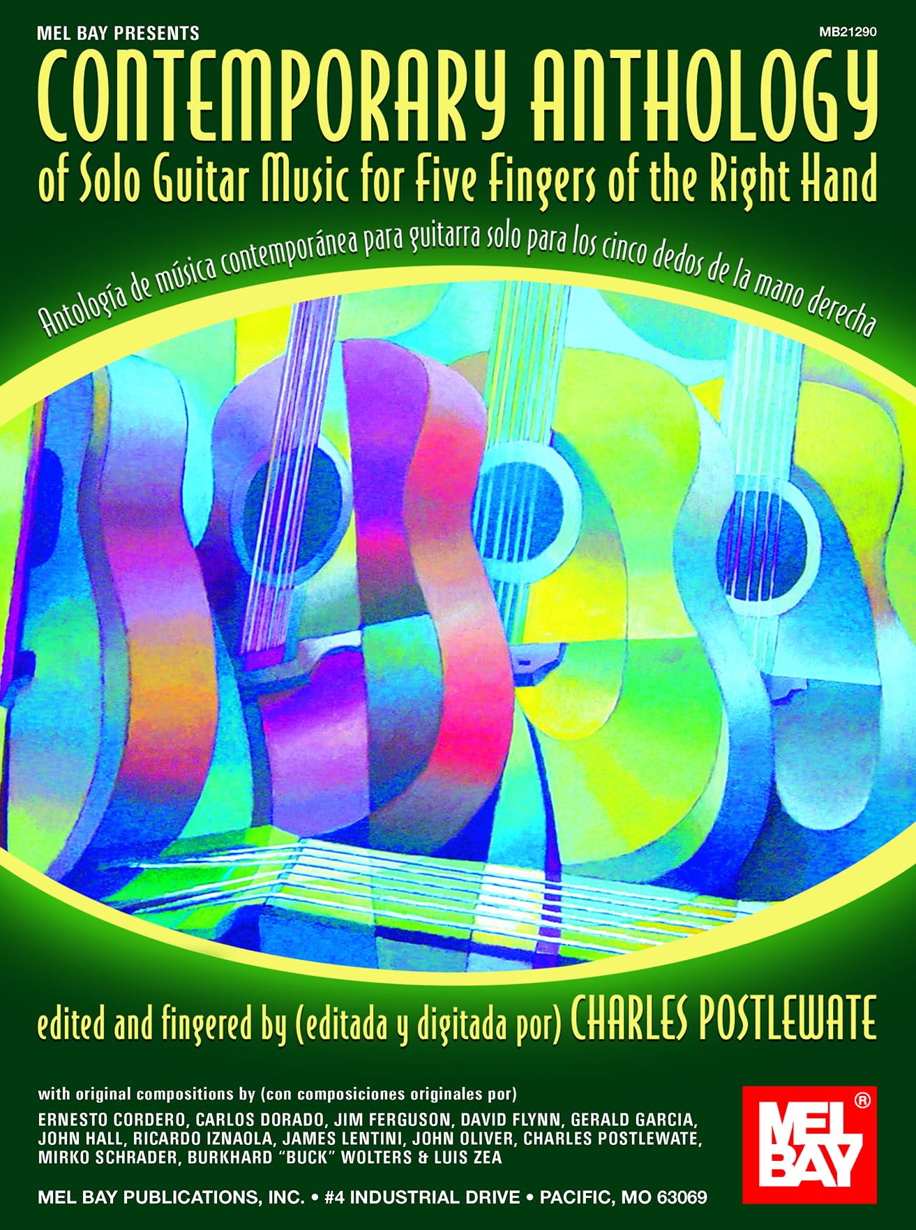 Contemporary Anthology of Solo Guitar Music (English and Spanish Edition)
