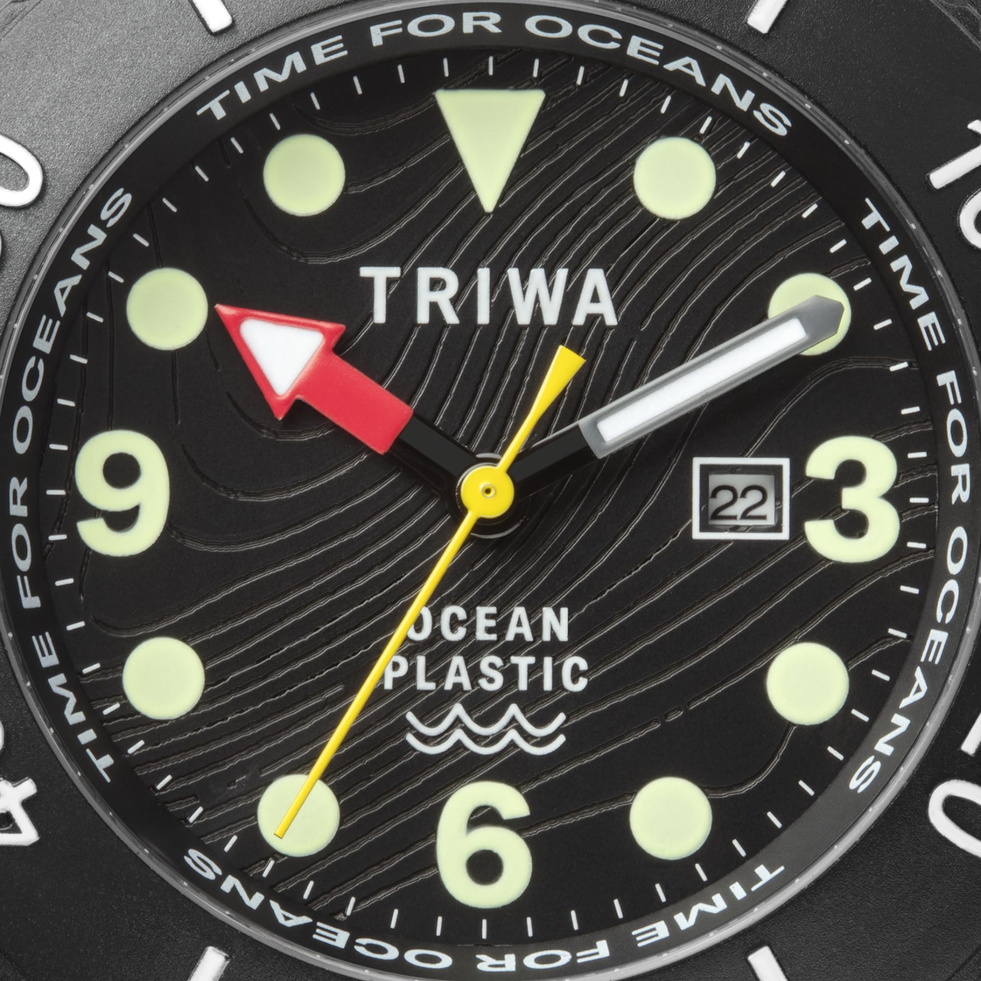 Triwa Sub Ocean Plastic Watch Eco Friendly Divers Watch Made