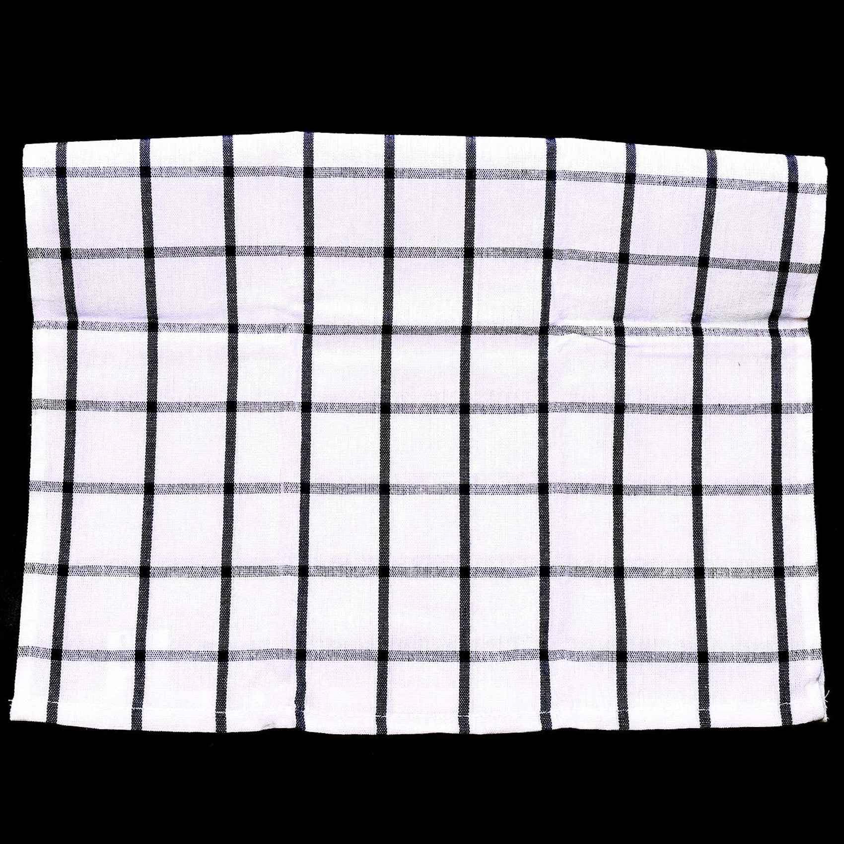 18 Pezzi di Alta qualità Blu Plaid Un Righe Strofinaccio Asciugamano da Cucina Tovagliolo Tovaglia 100% Cotone Tessuto