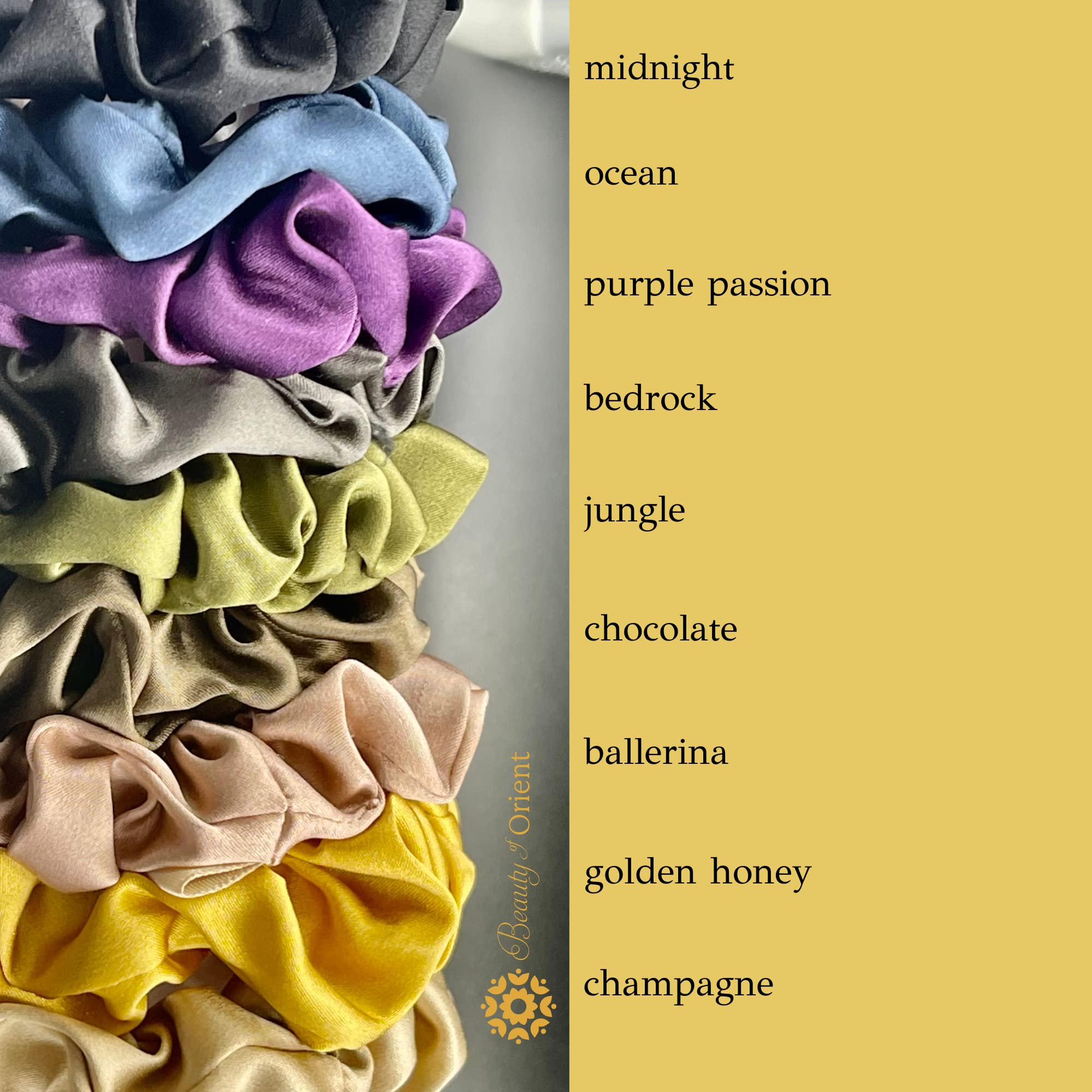Amazon.com : Silk Scrunchies | Premium Handcrafted 25 Momme  display picture 1