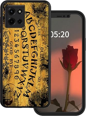 for Motorola Moto G 5G 2025 Phone Case with Ouija Board Spooky Design for Women Men Slim Soft TPU Flexible Silicone Wireless Charging Shookproof Protection Cover Case for Moto G 5G 2025