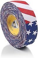 Vista 7 de Howies Hockey - Cinta adhesiva de tela de color de 1 pulgada o cinta transparente para espinilleras, 1 paquete, agarre fuerte, cinta adhesiva