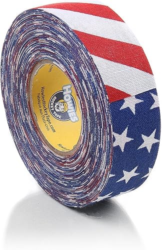 Miniatura 7 de Howies Hockey - Cinta adhesiva de tela de color de 1 pulgada o cinta transparente para espinilleras, 1 paquete, agarre fuerte, cinta adhesiva