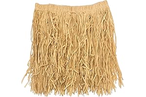 Beistle Party Supplies Luau Costume Accessory: Raffia Fringe Luau