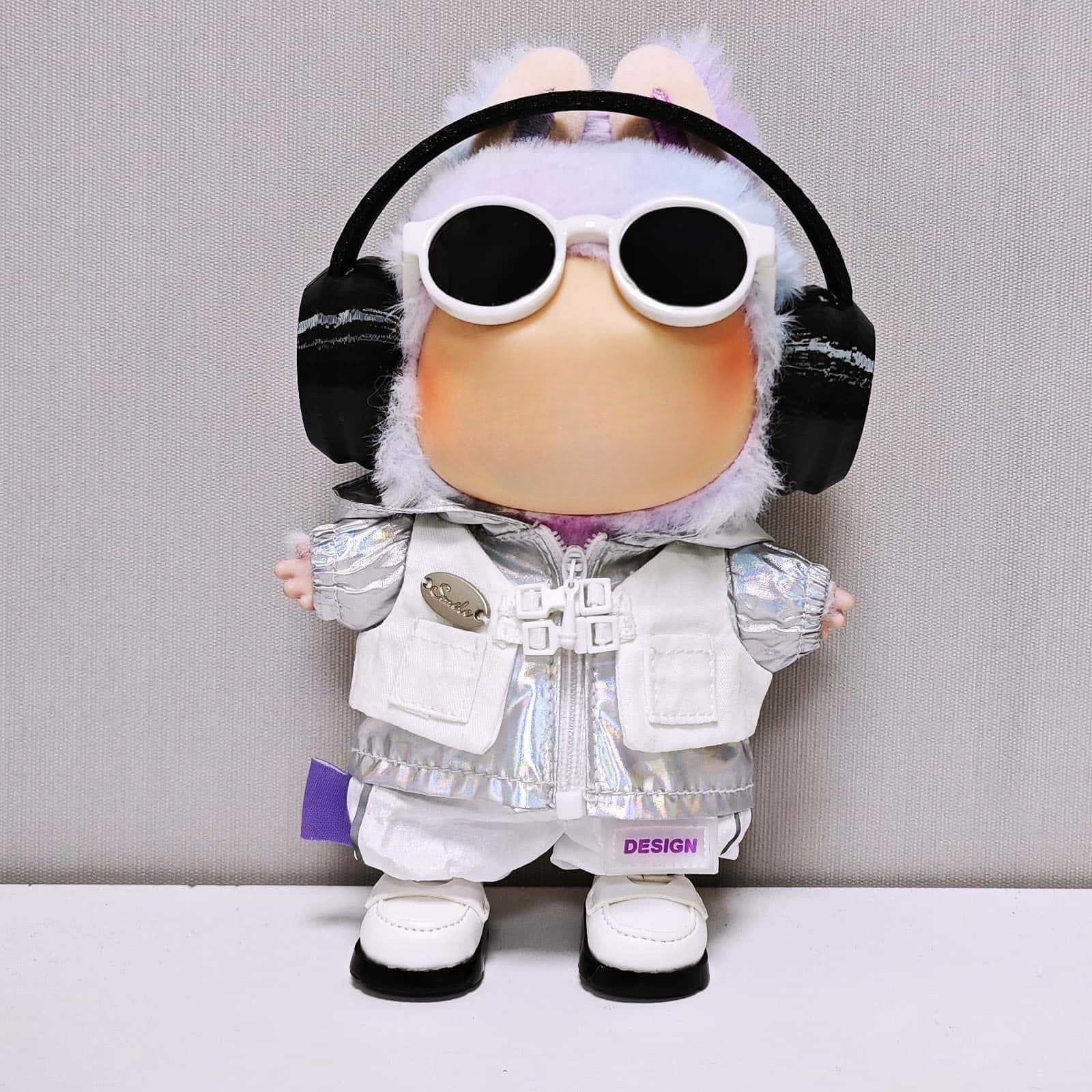 Amazon.co.jp: For Labubu Mokoko 服 5点セット ぬいぐるみ用 ラブブ1