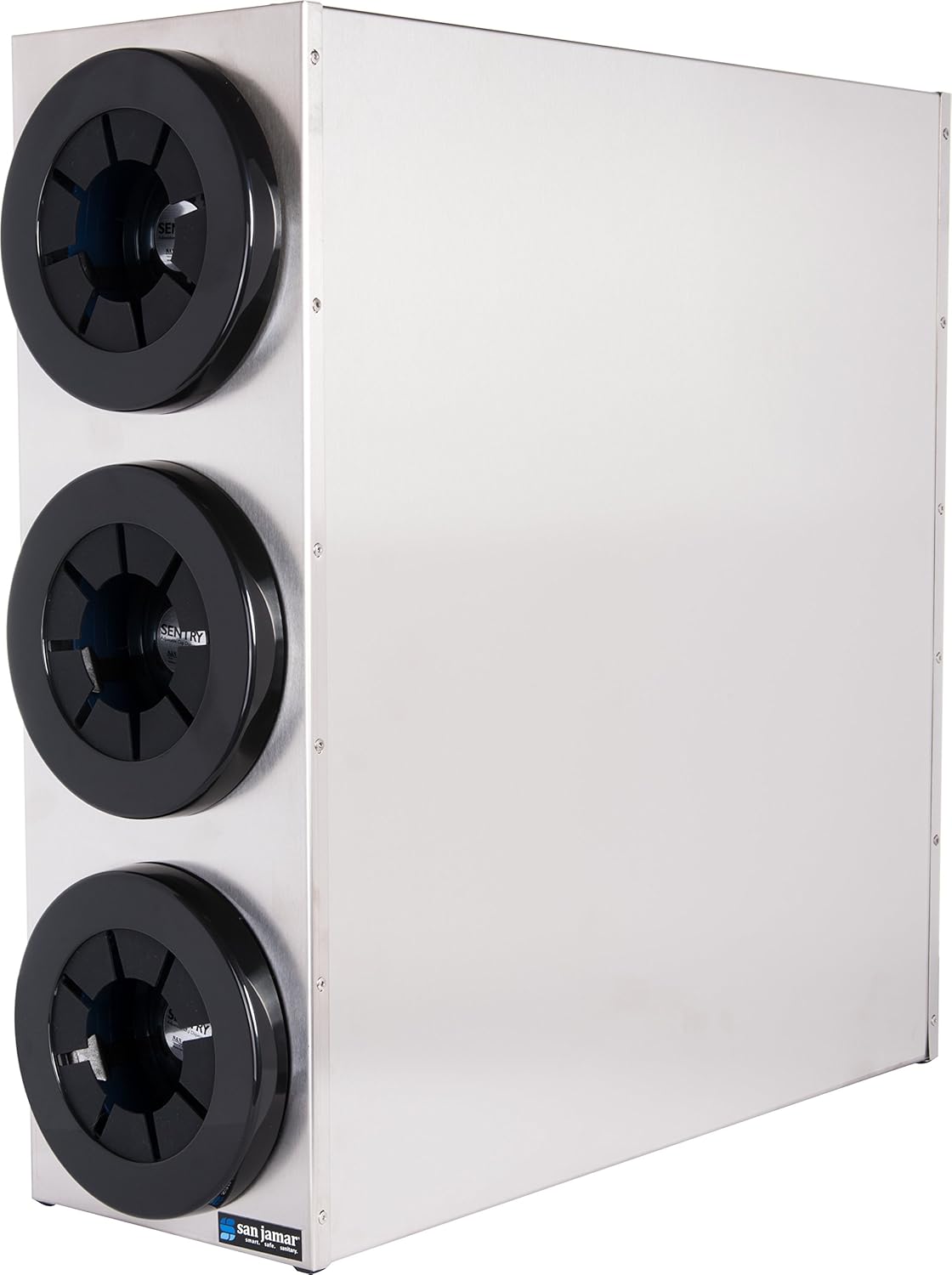 San Jamar Sentry Cup Dispenser with 3 Tiers for Restaurants