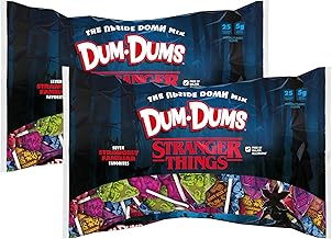 Limited Edition Stranger Things Dum Dums Upside Down Mix, 2 Pack, 10.2 oz Bags