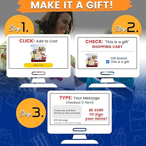 Miniatura 2 de GiftWorld Cestas de regalo de carne y queso de cumpleaños, cesta de regalo de queso y galletas, surtido de regalos de comida de cumpleaños  Cesta de