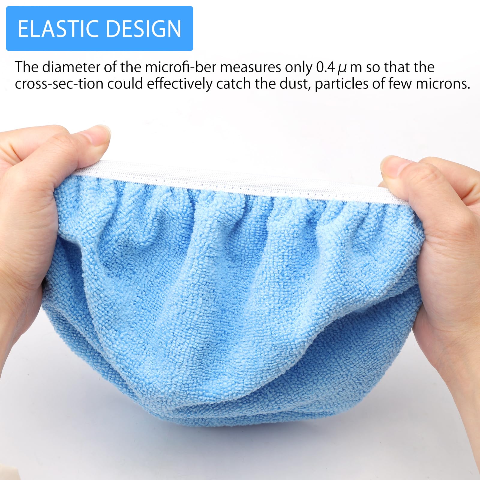 6 Stück Mikrofaser Polierhauben - Kompatibel Mit Einhell Poliermaschinen