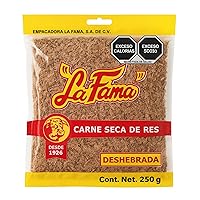 Vista 1 de La Fama Machacado Carne Seca De Res Carne Seca De Res Carne Rallada 8.82 oz Desde 1926