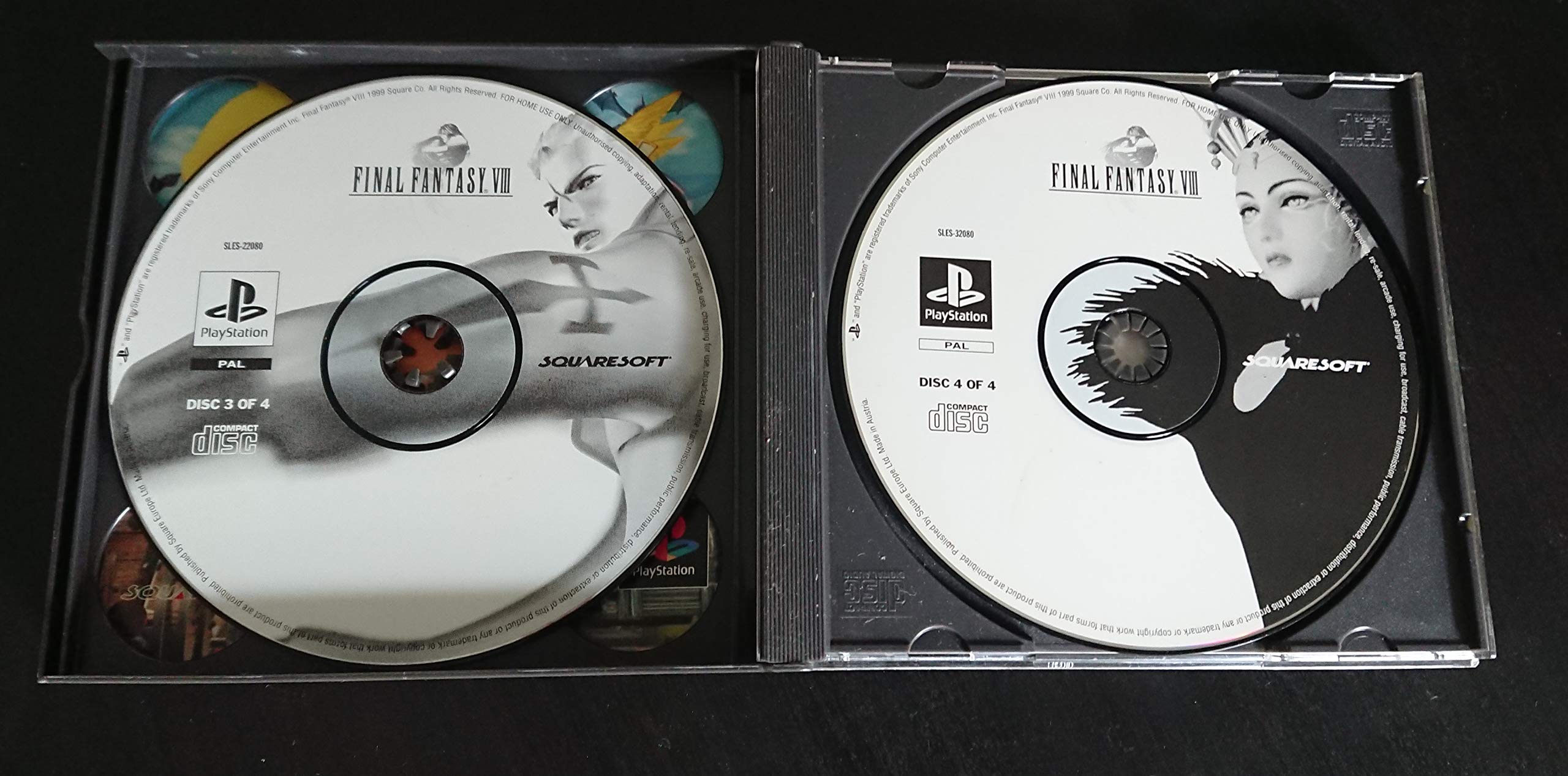 Final Fantasy VIII 8 Playstation Occasion PS1 - Platinum