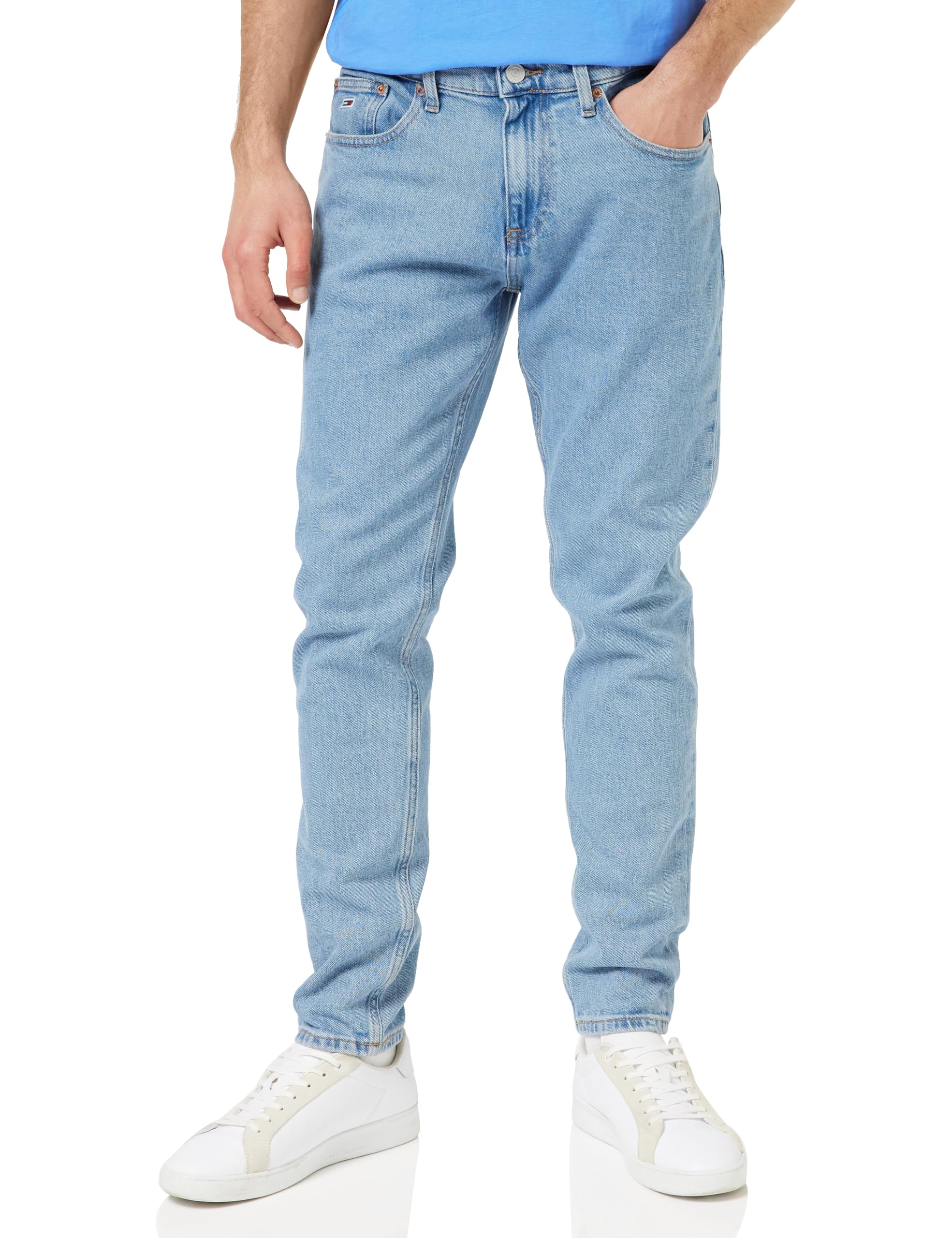 Tommy Jeans Herren Jeans Hose Austin Slim Fit, Blau (Denim Dark), 29W/36L