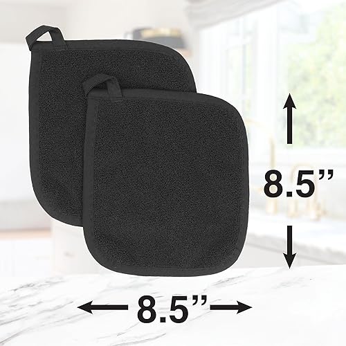 Miniatura 120 de Ritz - Agarradera de rizo y almohadilla resistente al calor, duradero, 100% algodón, diseño ergonómico para un agarre óptimo, fácil cuidado, lavable