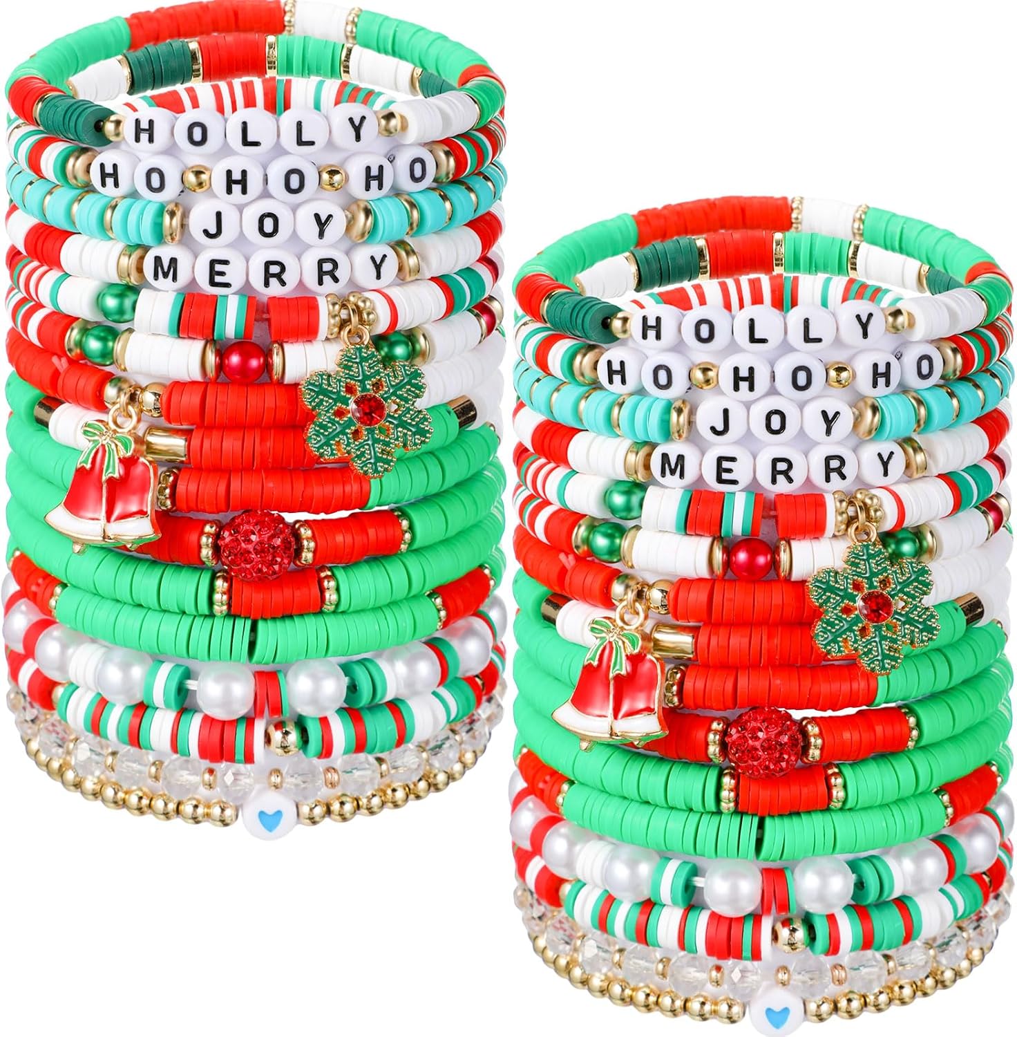 Amazon Sasylvia 32 Pcs Christmas Bracelets Set Stackable Heishi amazon-sasylvia-32-pcs-christmas-bracelets-set-stackable-heishi