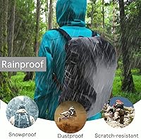 Vista 7 de Frelaxy - Funda impermeable para mochila, nivel de impermeabilidad de 10000 mm, estructura multicapa ultrarresistente mejorada, correa con hebilla