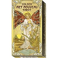 Golden art nouveau tarot