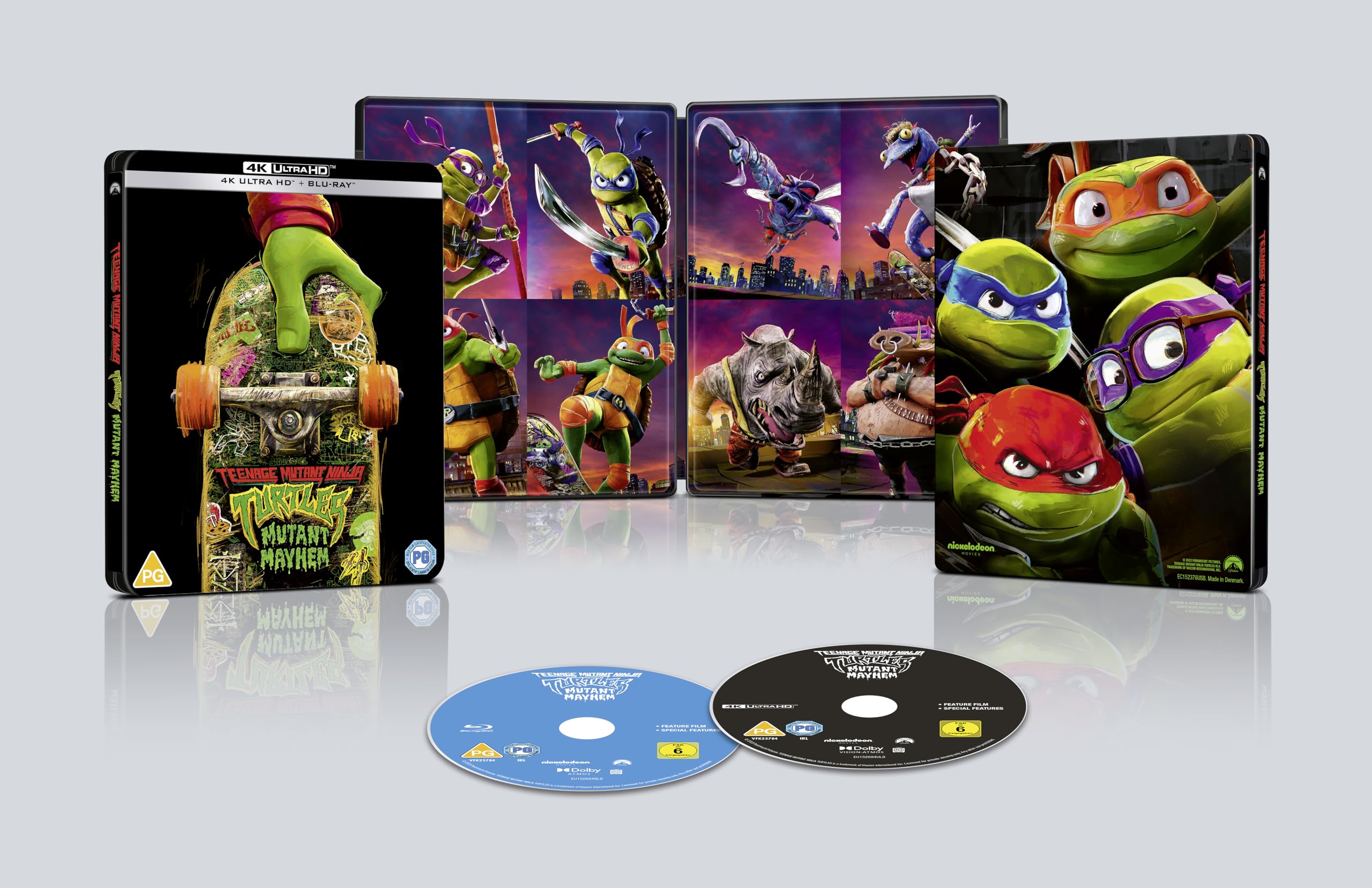 Teenage Mutant Ninja Turtles: Mutant Mayhem 4K UHD Steelbook