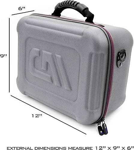 Miniatura 3 de CASEMATIX Funda de viaje compatible con Meeting Owl Standard, Pro, 2 o 3 y Owl Camera 360 Accesorios para sala de videoconferencias, Gris,