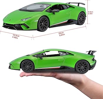 Amazon.com: Lamborghini Huracan Performante Metallic Green 1/18