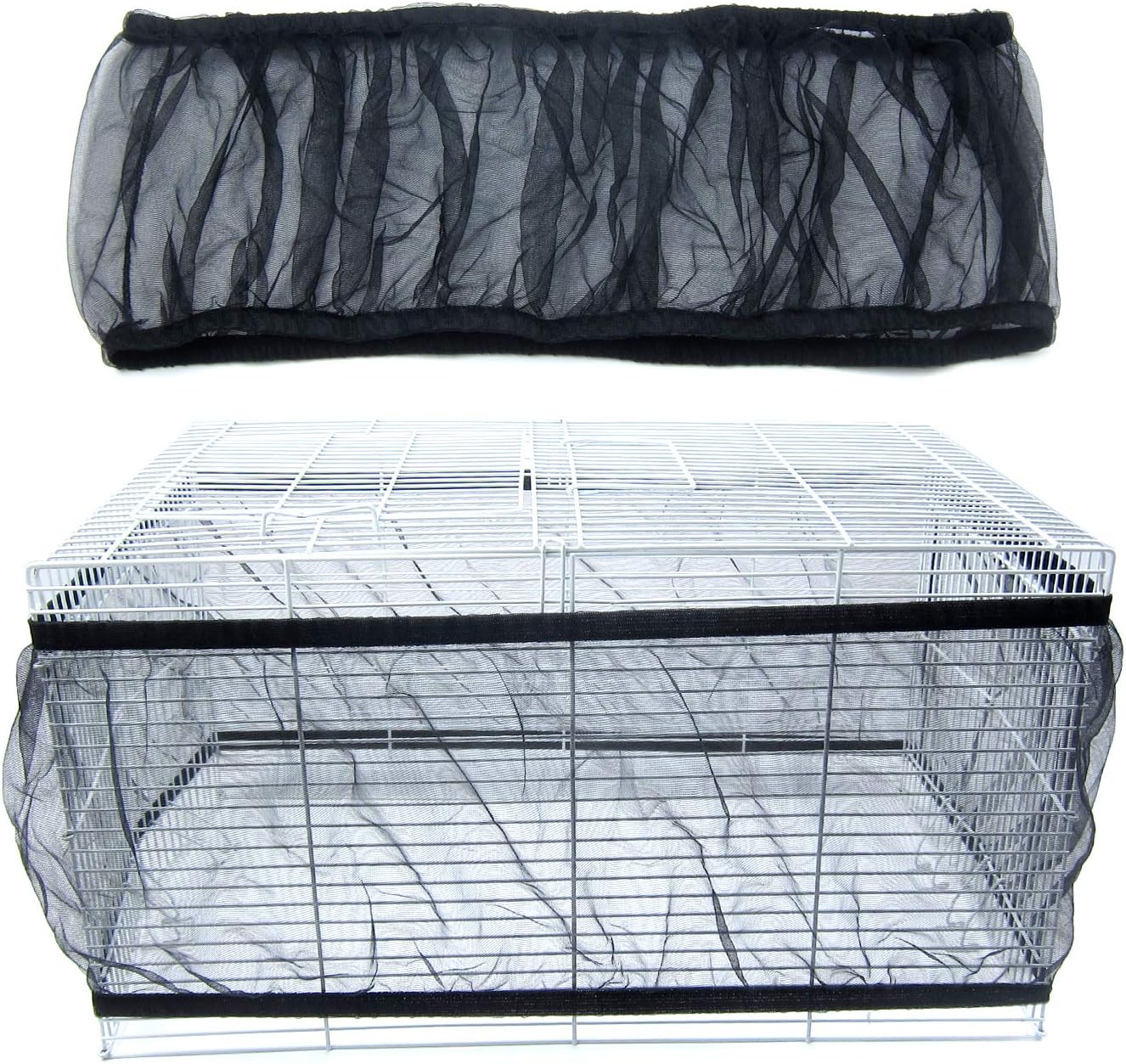 Alfie Pet Sunny Mesh Bird Seed Catcher Guard Net Color