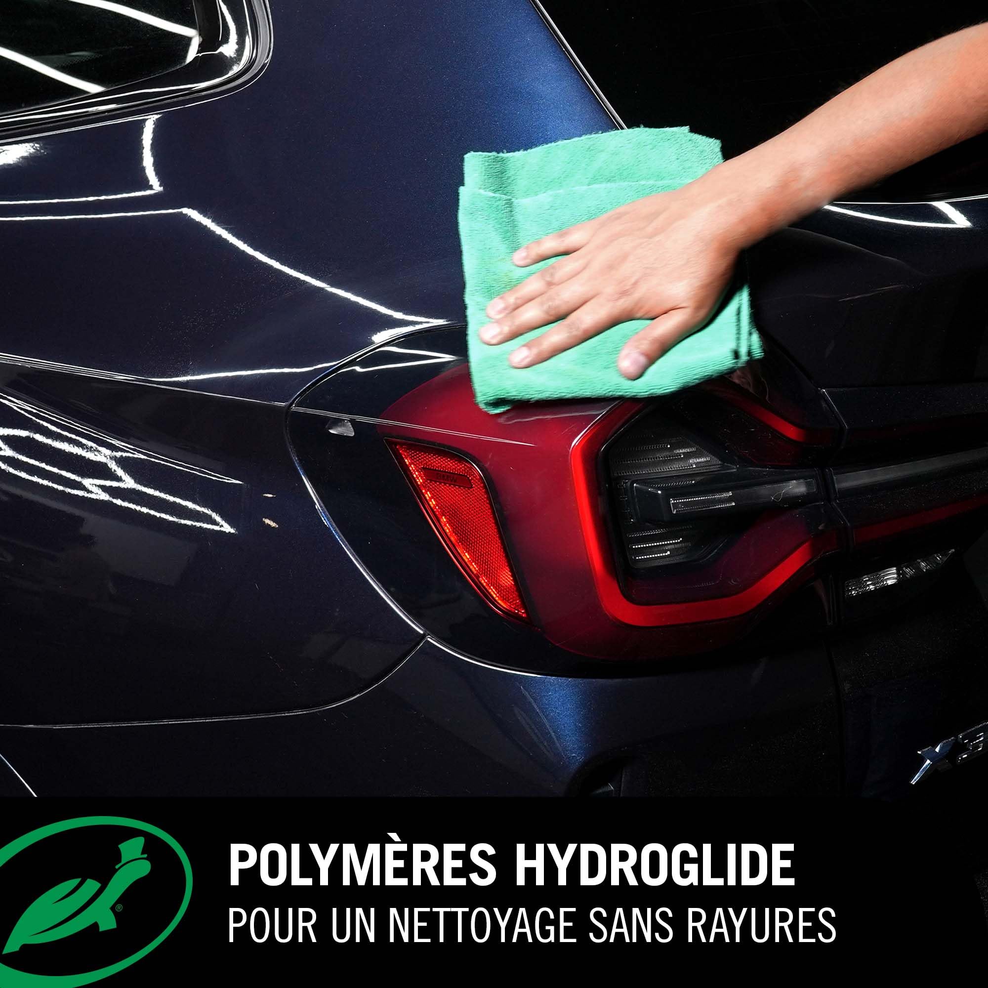 Turtle Wax Hybrid Solutions Céramique 3-en-1 Nettoyant Voiture, Lavage Sans Eau, Protection Hydrophobe Durable et Brillance Haute, Sûr pour la Peinture, le Verre, les Garnitures et les Roues, 500ml