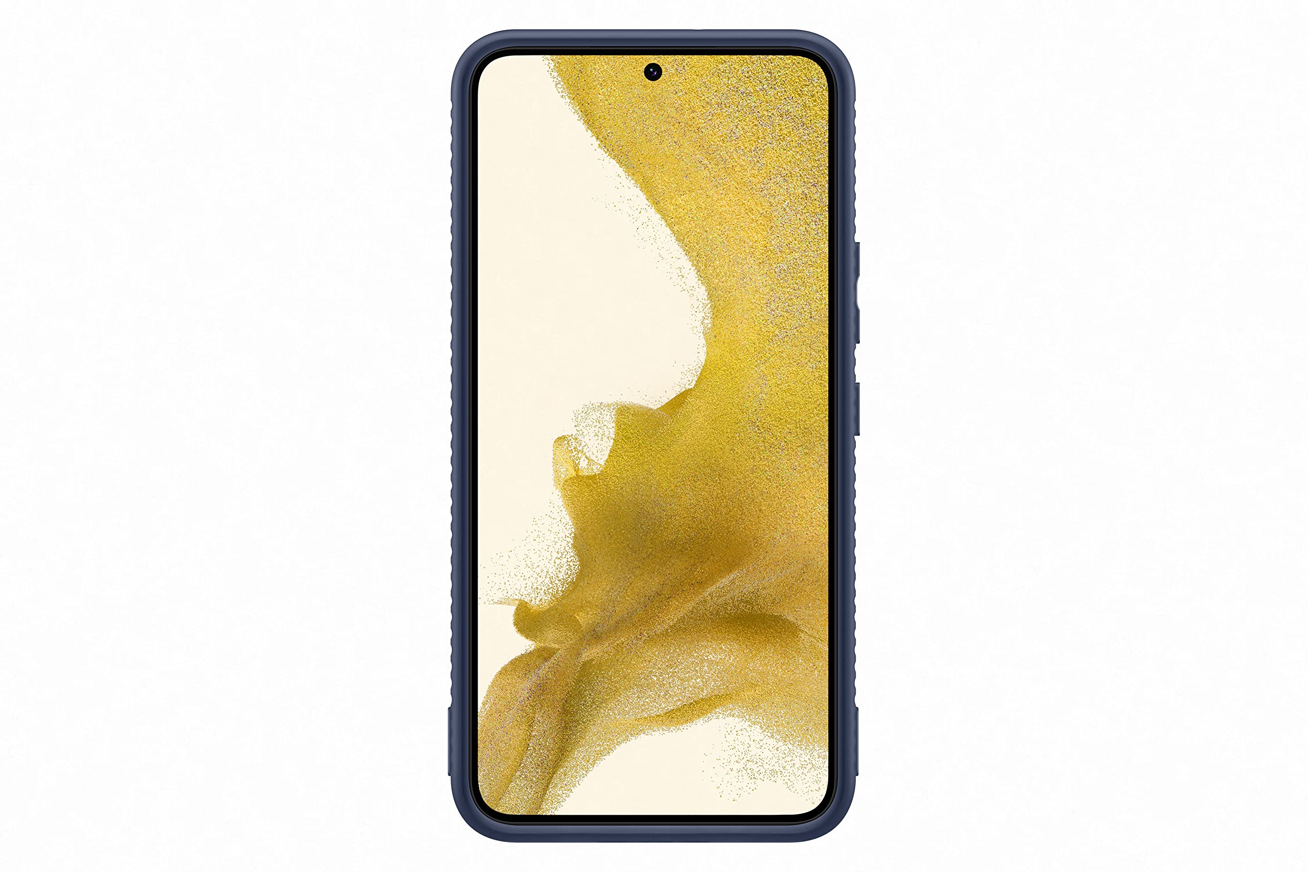 Samsung Protective Standing Cover Custodia con Protezione e Cavalletto posizionabile per Galaxy S22 5G, Navy