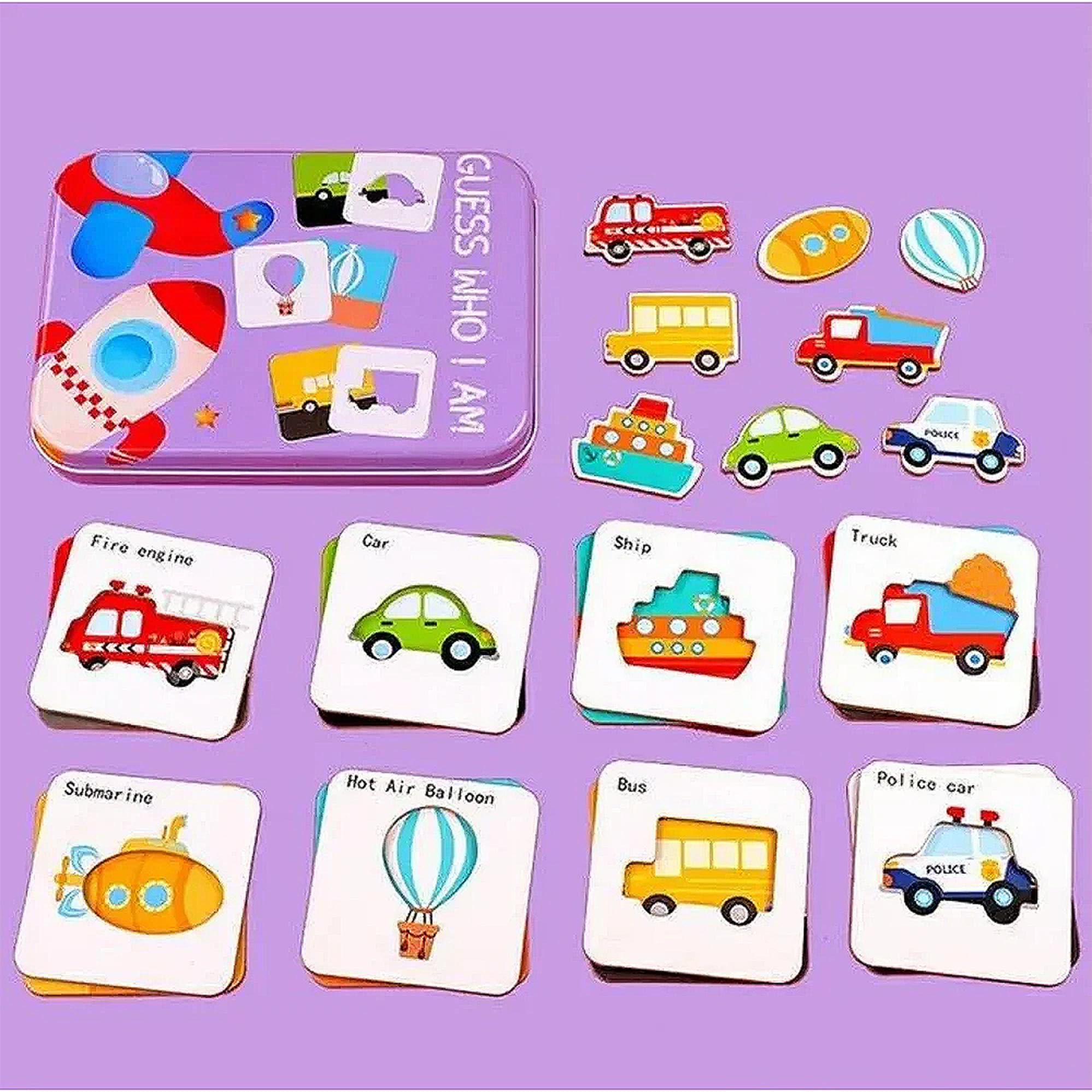 Guess Who Am I - Woodnen Animal Memory Matching Puzzles Game Box for Patterns and Colors Recognition for Kids and Toddlers (B0CQW65FHD) Amazon Price History, Amazon Price Tracker