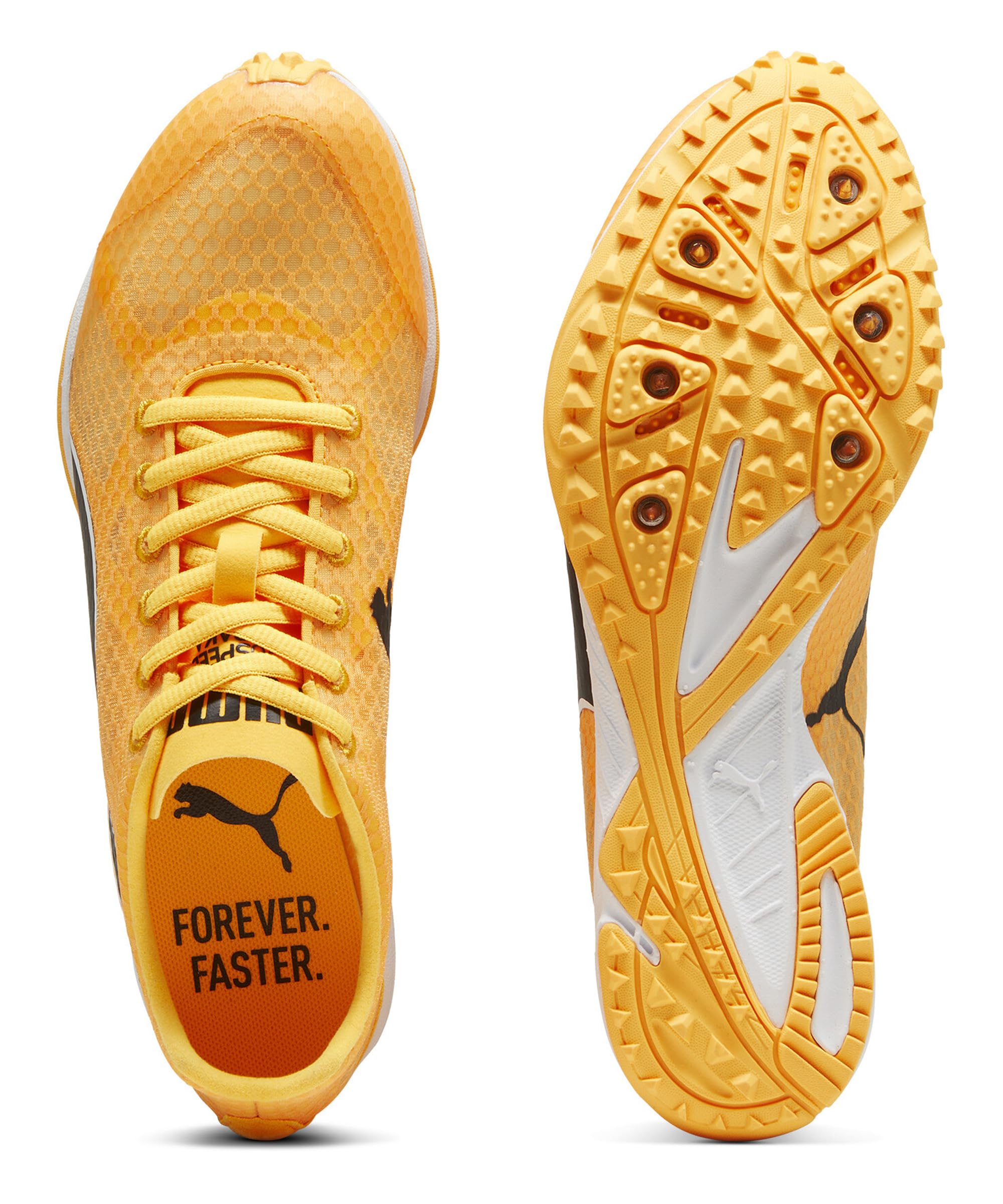 PUMA Evospeed Haraka 8 Unisex Track and Field Shoe Mixte