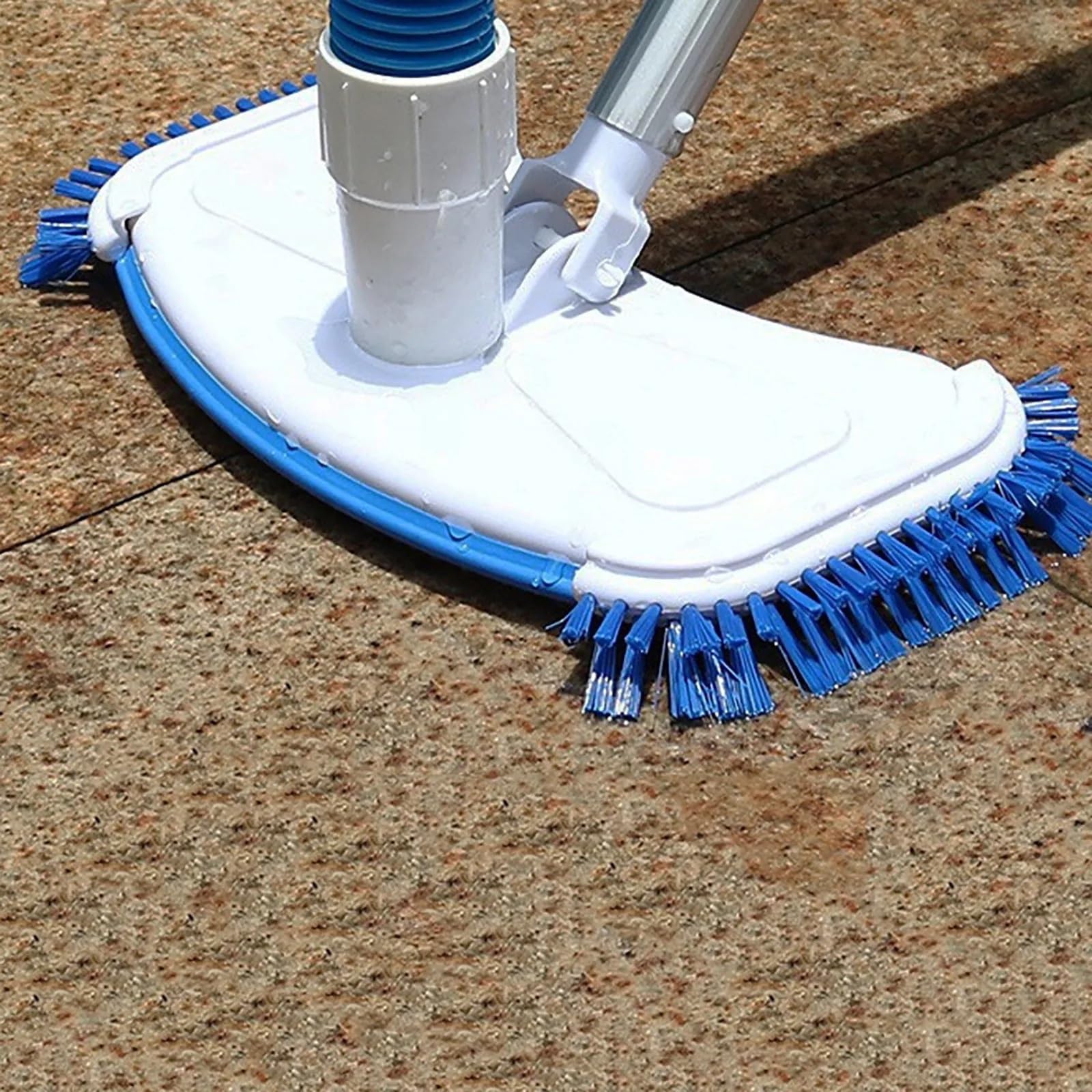 aspirateur Piscine Tête d'aspirateur pour Nettoyeur de Brosse, tête d'aspiration de Piscine, pièces d'outils de Nettoyage de Brosse, tête d'aspiration avec Brosse latérale Kit Piscine